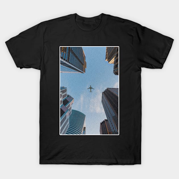 Vintage Aircraft T-Shirt by GBDesigner